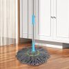 Extendable Twist Mop Fine Fiber Floor Mop – 2-in-1 Rotatable Adjustable Mop | 360-degree Fine Fiber Fabric Self-twisting Dehydrated Mop | Hard Floor Cleaning Mop | Self-twisting Torque Mop For Cleaning Walls