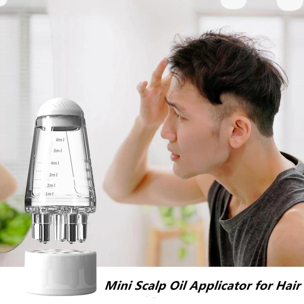 Hair Oil Scalp Applicator Comb Massager