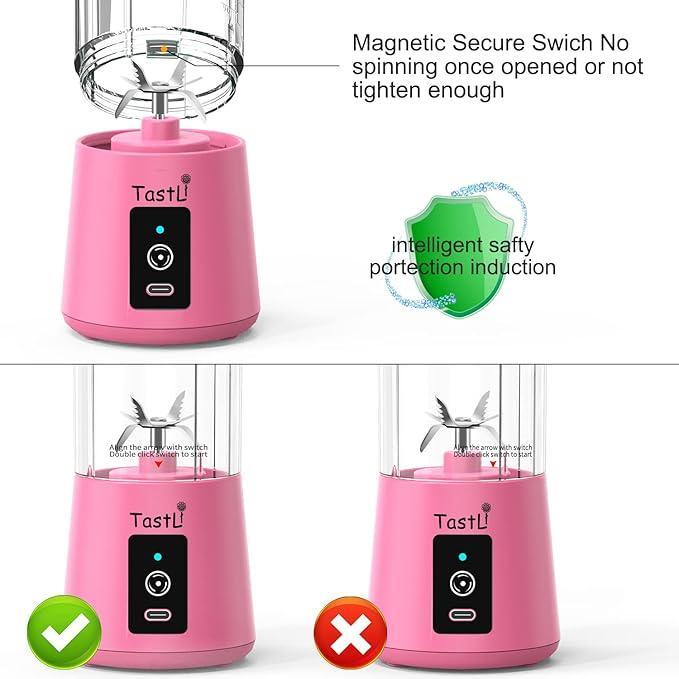 Portable & Rechargeable Electric Juicer Blender